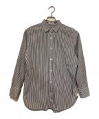 cancliniカンクリーニ）の古着「ストライプシャツ」｜ホワイト×ネイビー