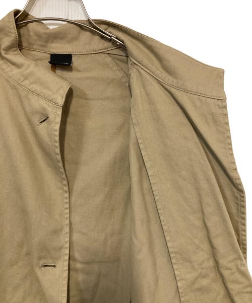 NOMBRE IMPAIR（ノンブルアンペール）NOMBRE IMPAIR (ノンブルアンペール) 製品染コットンツイル ミドル丈コート カーキ サイズ:Ｆの古着・服飾アイテム