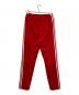 adidas (アディダス) ベッケンバウアートラックパンツ レッド×ホワイト サイズ:M：5000円
