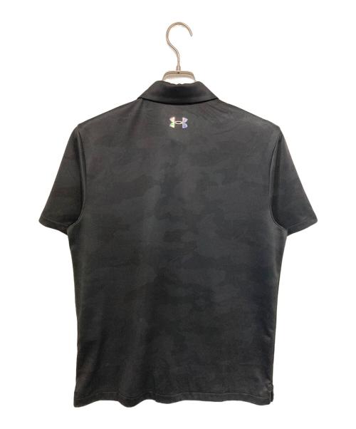 UNDER ARMOUR（アンダーアーマー）UNDER ARMOUR (アンダーアーマー) ポロシャツ ブラック サイズ:Mの古着・服飾アイテム