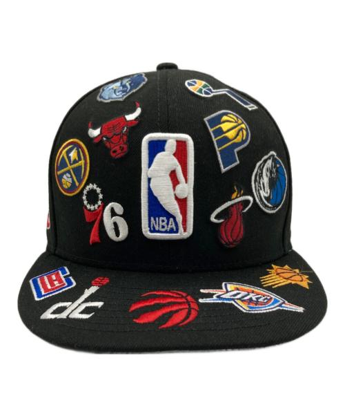 New Era（ニューエラ）New Era (ニューエラ) 59FIFTY NBA ALL LOGOS ブラック サイズ:58.7の古着・服飾アイテム