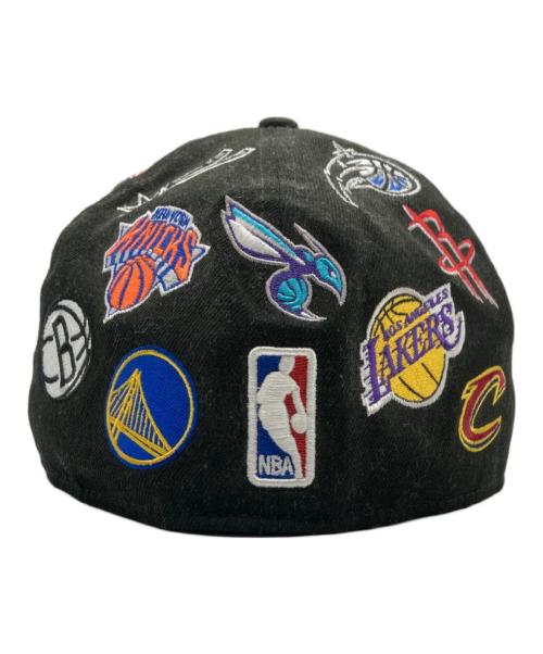 New Era（ニューエラ）New Era (ニューエラ) 59FIFTY NBA ALL LOGOS ブラック サイズ:58.7の古着・服飾アイテム
