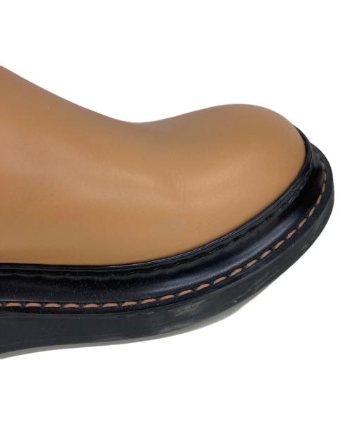 LOEWE（ロエベ）LOEWE (ロエベ) サイドゴアブーツ ベージュ サイズ:39の古着・服飾アイテム