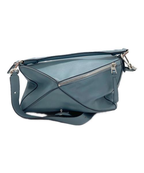 LOEWE（ロエベ）LOEWE (ロエベ) パズルバッグ ミディアム ブルーの古着・服飾アイテム