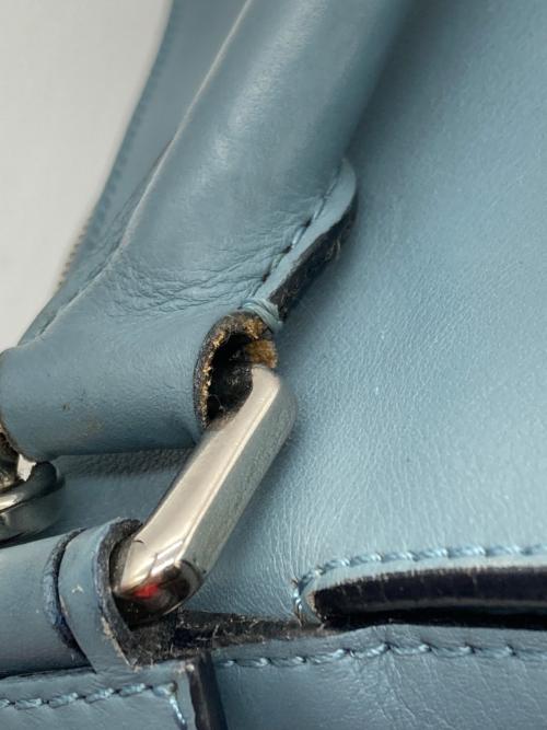 LOEWE（ロエベ）LOEWE (ロエベ) パズルバッグ ミディアム ブルーの古着・服飾アイテム