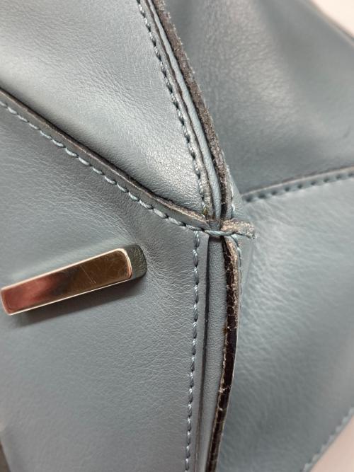 LOEWE（ロエベ）LOEWE (ロエベ) パズルバッグ ミディアム ブルーの古着・服飾アイテム