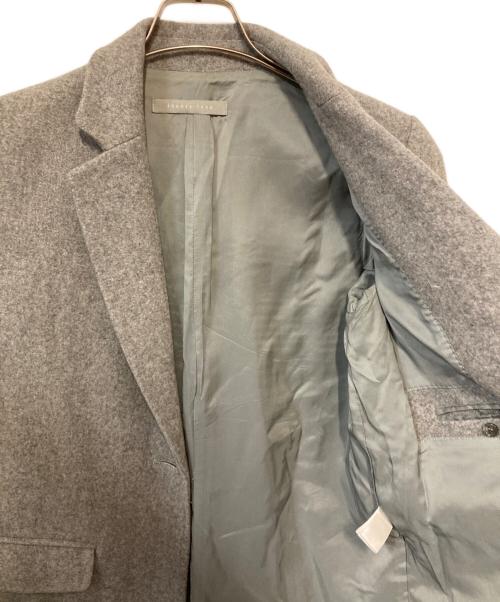 theory luxe（セオリーリュクス）theory luxe (セオリーリュクス) UNITY LAMB MELTON /ラムウールメルトンコート グレー サイズ:40の古着・服飾アイテム