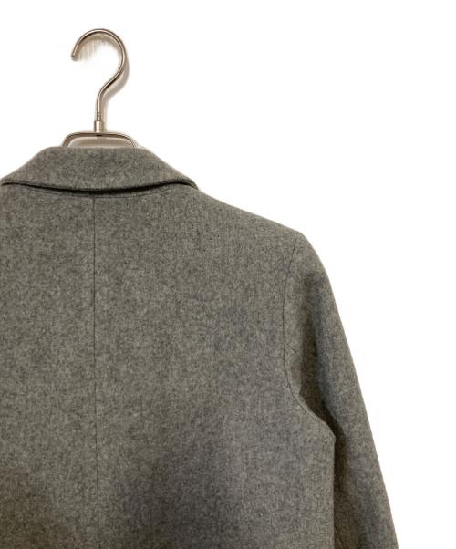 theory luxe（セオリーリュクス）theory luxe (セオリーリュクス) UNITY LAMB MELTON /ラムウールメルトンコート グレー サイズ:40の古着・服飾アイテム