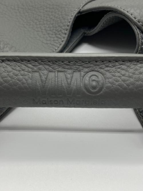 MM6 Maison Margiela（エムエムシックスメゾンマルジェラ）MM6 Maison Margiela (エムエムシックスメゾンマルジェラ) Japanese MINIBag/ジャパニーズミニバッグ グレーの古着・服飾アイテム