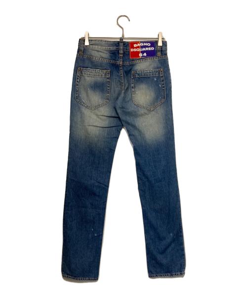 DSQUARED2（ディースクエアード）DSQUARED2 (ディースクエアード) BAGNO64デニムパンツ インディゴ サイズ:42の古着・服飾アイテム
