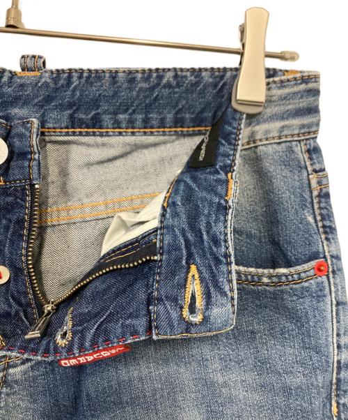 DSQUARED2（ディースクエアード）DSQUARED2 (ディースクエアード) BAGNO64デニムパンツ インディゴ サイズ:42の古着・服飾アイテム