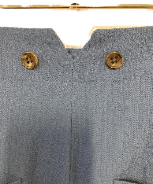 6(ROKU) BEAUTY&YOUTH（ロク ビューティーアンドユース）6(ROKU) BEAUTY&YOUTH (ロク ビューティーアンドユース) DOBBY SET UP PANTS ブルー サイズ:34の古着・服飾アイテム