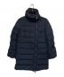 MONCLER（モンクレール）の古着「LOBELIA/ロベリア ダウンコート」｜ネイビー