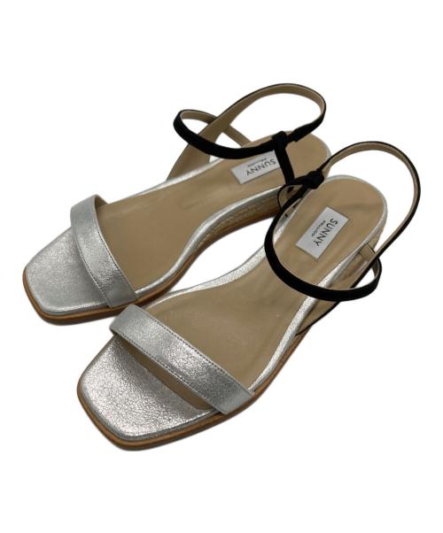 SUNNY PELLICO（サニーペリコー）SUNNY PELLICO (サニーペリコー) ストラップサンダル シルバー サイズ:38の古着・服飾アイテム