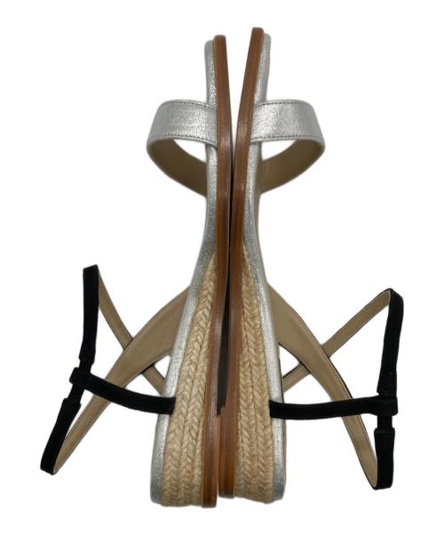 SUNNY PELLICO（サニーペリコー）SUNNY PELLICO (サニーペリコー) ストラップサンダル シルバー サイズ:38の古着・服飾アイテム