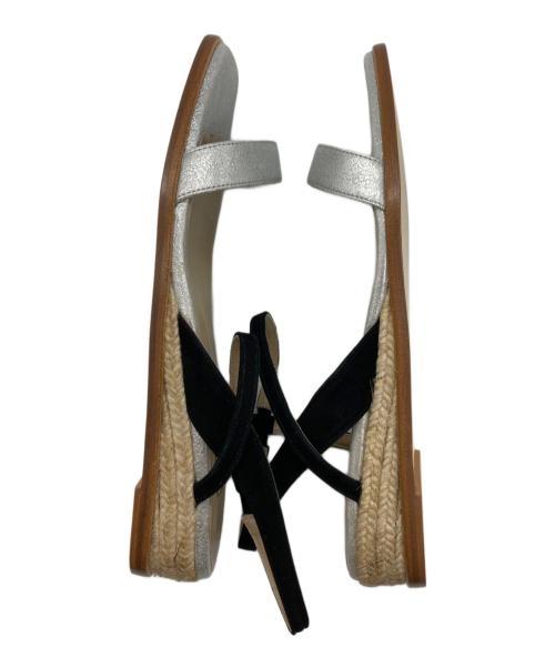 SUNNY PELLICO（サニーペリコー）SUNNY PELLICO (サニーペリコー) ストラップサンダル シルバー サイズ:38の古着・服飾アイテム