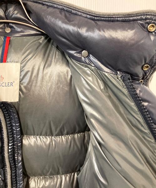 MONCLER（モンクレール）MONCLER (モンクレール) BORROME GIUBBOTTO ダウンジャケット ネイビー サイズ:2の古着・服飾アイテム