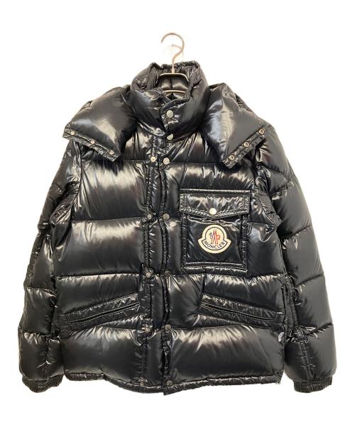 MONCLER（モンクレール）MONCLER (モンクレール) K2 ダウンジャケット ブラック サイズ:2の古着・服飾アイテム