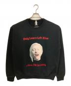 WACKO MARIAワコマリア）の古着「21SS ONLY LOVERS LEFT ALIVE / クルーネックスウェット」｜ブラック