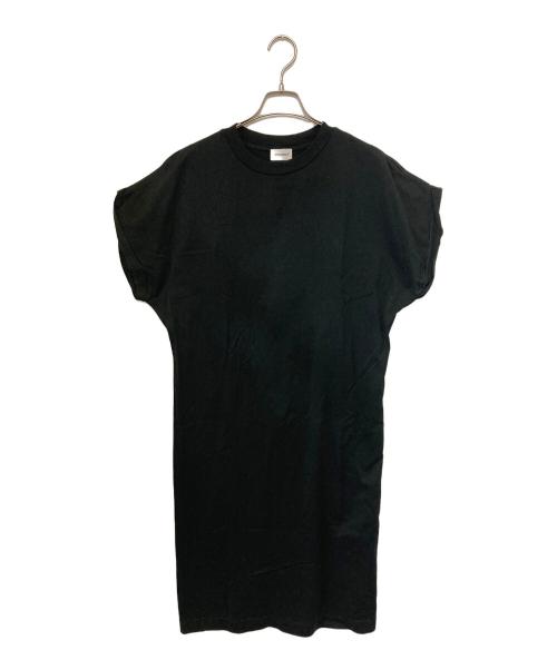 WOOLRICH（ウールリッチ）WOOLRICH (ウールリッチ) カットソーワンピース ブラック サイズ:Fの古着・服飾アイテム