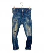 DSQUARED2ディースクエアード）の古着「SEXY TWIST JEANS」｜インディゴ