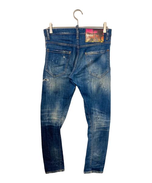 DSQUARED2（ディースクエアード）DSQUARED2 (ディースクエアード) SEXY TWIST JEANS インディゴ サイズ:42の古着・服飾アイテム