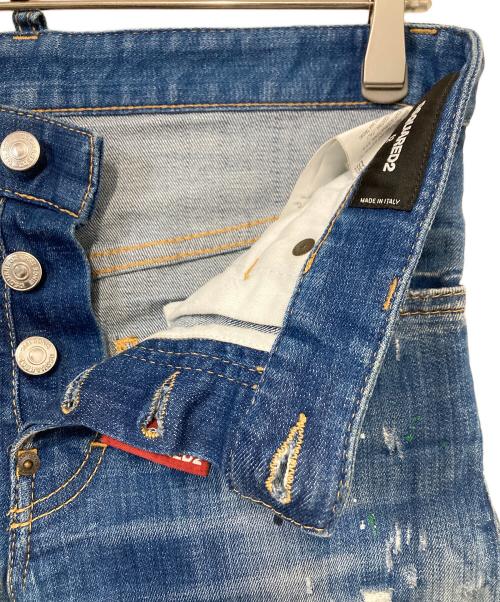 DSQUARED2（ディースクエアード）DSQUARED2 (ディースクエアード) SEXY TWIST JEANS インディゴ サイズ:42の古着・服飾アイテム