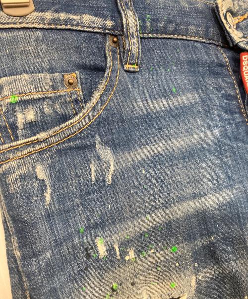 DSQUARED2（ディースクエアード）DSQUARED2 (ディースクエアード) SEXY TWIST JEANS インディゴ サイズ:42の古着・服飾アイテム