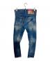 DSQUARED2 (ディースクエアード) SEXY TWIST JEANS インディゴ サイズ:42：16000円