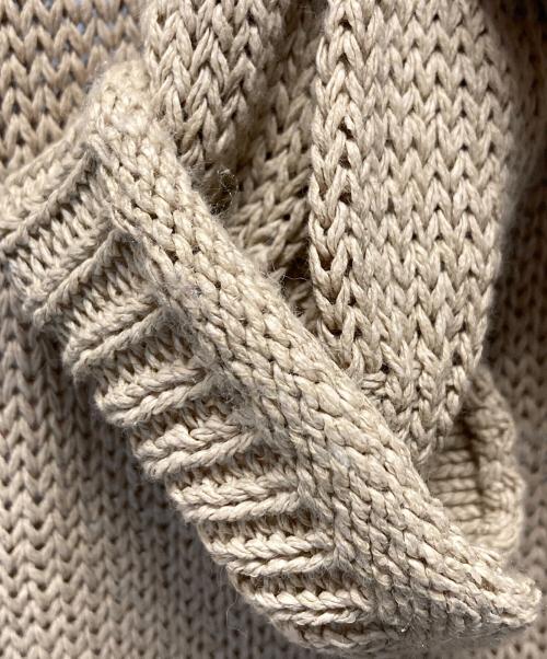 ETRE TOKYO（エトレトウキョウ）ETRE TOKYO (エトレトウキョウ) ボトルネックローゲージニットプルオーバ ベージュ サイズ:Fの古着・服飾アイテム