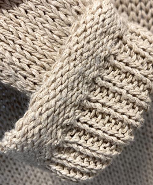 ETRE TOKYO（エトレトウキョウ）ETRE TOKYO (エトレトウキョウ) ボトルネックローゲージニットプルオーバ ベージュ サイズ:Fの古着・服飾アイテム