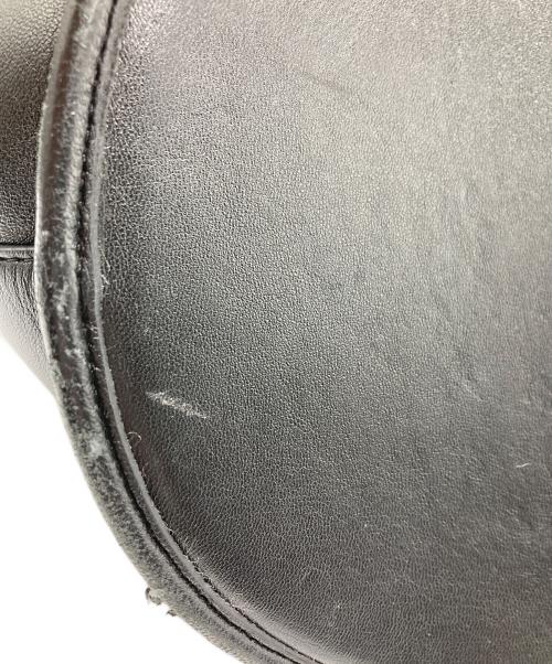 ETRE TOKYO（エトレトウキョウ）ETRE TOKYO (エトレトウキョウ) ラムレザーバケツバッグ ブラックの古着・服飾アイテム