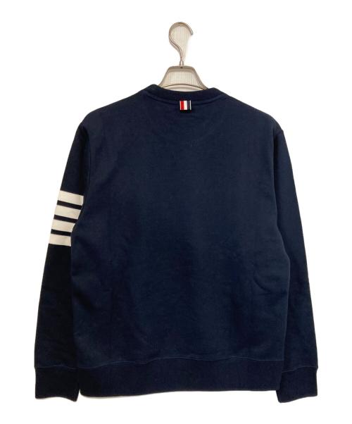 Thom Browne（トムブラウン）Thom Browne (トムブラウン) クラシック ループバック 4BAR スウェットシャツ ネイビー サイズ:5の古着・服飾アイテム