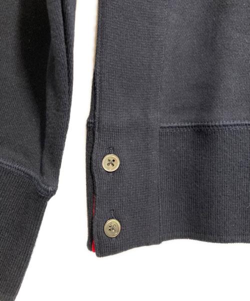 Thom Browne（トムブラウン）Thom Browne (トムブラウン) クラシック ループバック 4BAR スウェットシャツ ネイビー サイズ:5の古着・服飾アイテム
