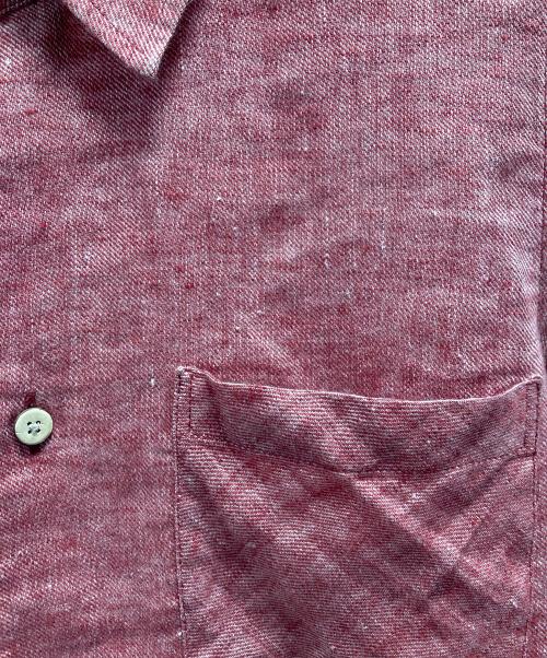 EFFE BEAMS（エッフェ ビームス）EFFE BEAMS (エッフェ ビームス) リネンシャツ レッド サイズ:38の古着・服飾アイテム