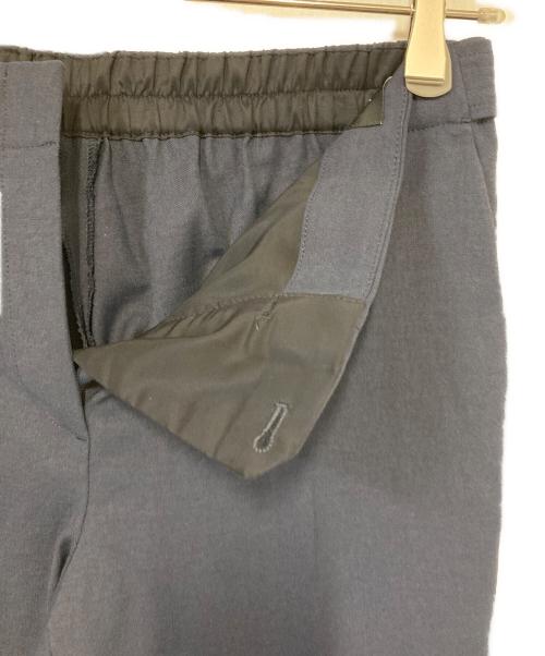 theory（セオリー）theory (セオリー) PADRA JN BOSHELL / サイドベルトリネン混イージーパンツ ネイビーの古着・服飾アイテム