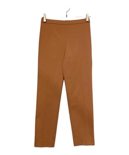 theory（セオリー）theory (セオリー) BASIC PULL O BOSHELL / リネン混イージーパンツ オレンジの古着・服飾アイテム