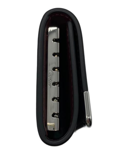 Cartier（カルティエ）Cartier (カルティエ) Must de Cartier 6-key keyring/マスト ドゥ カルティエ 6キー キーホルダー ブラックの古着・服飾アイテム