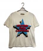 GUCCIグッチ）の古着「グラフィックTシャツ」｜ホワイト