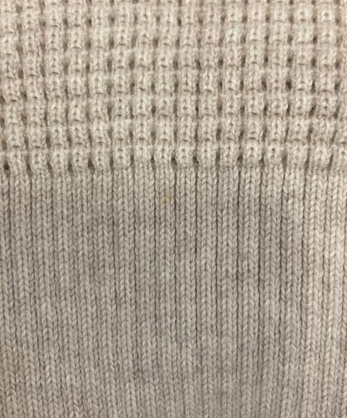 FRED PERRY（フレッドペリー）FRED PERRY (フレッドペリー) WAFFLE STITCH JUMPER ベージュ サイズ:Ｌの古着・服飾アイテム