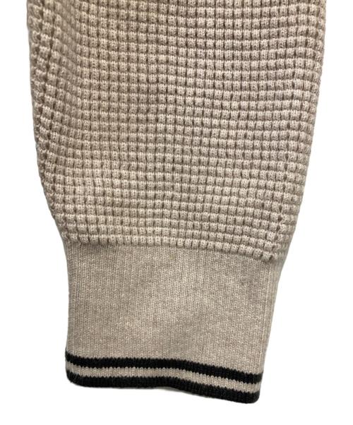 FRED PERRY（フレッドペリー）FRED PERRY (フレッドペリー) WAFFLE STITCH JUMPER ベージュ サイズ:Ｌの古着・服飾アイテム