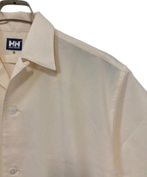 HELLY HANSEN（ヘリーハンセン）HELLY HANSEN (ヘリーハンセン) S/S マリンリゾートシャツ アイボリー サイズ:Mの古着・服飾アイテム