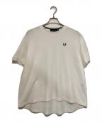 FRED PERRYフレッドペリー）の古着「Reluxed Pique T-shirt」｜ホワイト