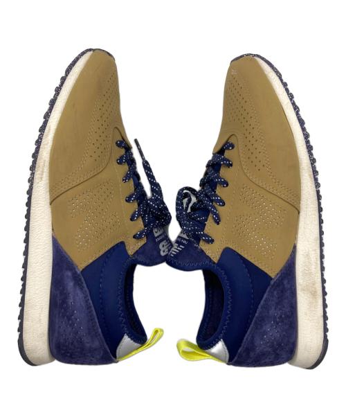 NEW BALANCE（ニューバランス）NEW BALANCE (ニューバランス) Oshman's (オッシュマンズ) 600 Sand Navy ベージュ×ネイビー サイズ:25cmの古着・服飾アイテム