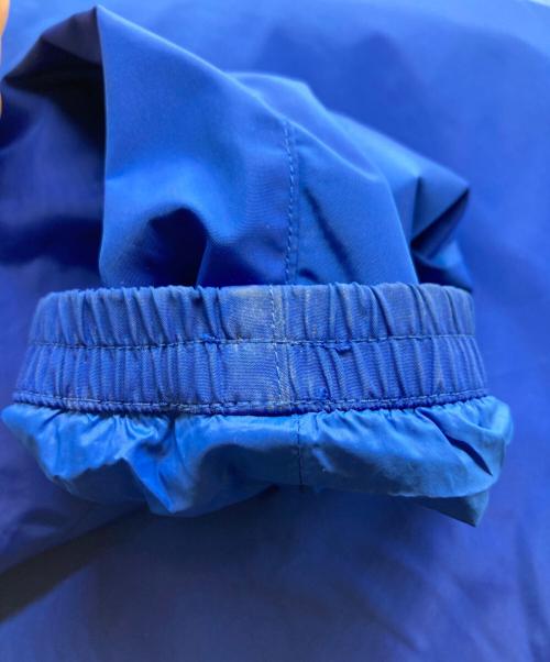 POLO RALPH LAUREN（ポロ・ラルフローレン）POLO RALPH LAUREN (ポロ・ラルフローレン) ワンポイントジップアップジャケット ブルー×オレンジ サイズ:ＸＳの古着・服飾アイテム