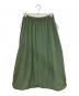 green label relaxing（グリーンレーベルリラクシング）の古着「ナイロンスカート」｜グリーン