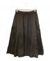 MARGARET HOWELL (マーガレットハウエル) SOFT DENSE COTTON フレアスカート ブラック サイズ:1：9000円