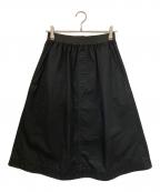 MARGARET HOWELLマーガレットハウエル）の古着「ロングスカート」｜ブラック