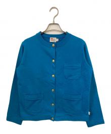 Traditional Weatherwear（トラディショナルウェザーウェア）の古着「コットンカーディガン」｜ブルー