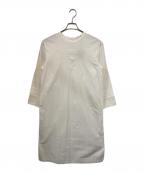 SOULEIADOソレイアード）の古着「ラクナウコットン エンブロイダリーワンピース」｜ホワイト